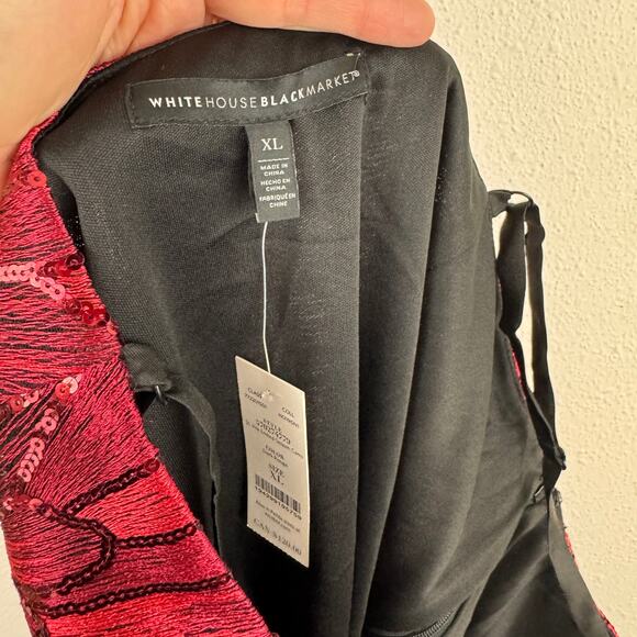 NWT WHBM Embroidered Sequin Cami - Picture 4 of 5